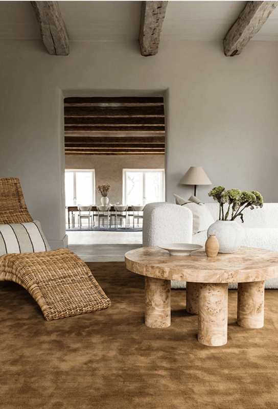 Layered Classic Solid Ullteppe 180x270cm