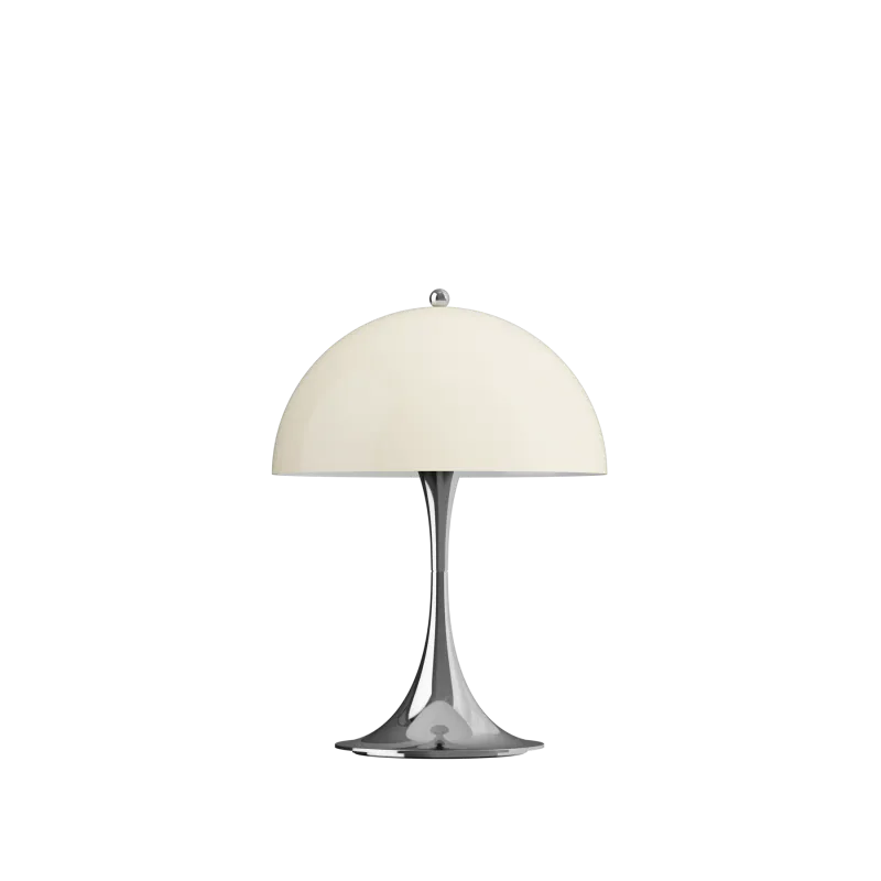 Louis Poulsen Panthella 250 Portabel - Chrome/Opal beige