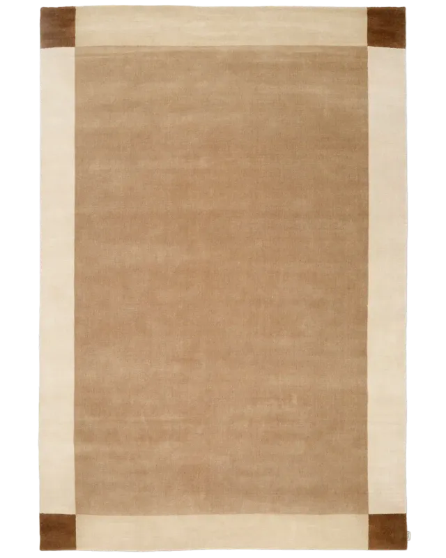 Classic Collection Signature Frame Gulvteppe - Caramel 200x300 cm
