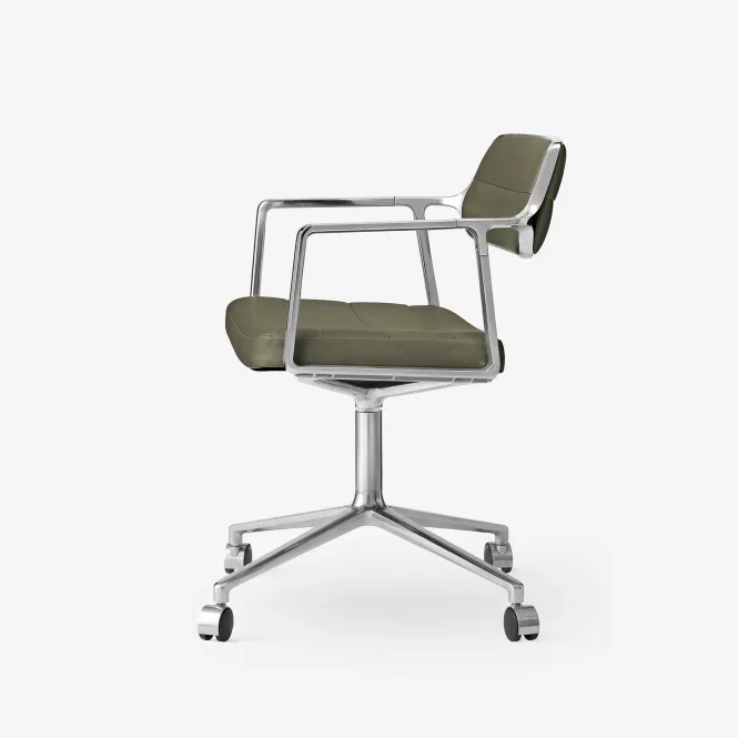 Hovedbilde Vipp453 Svingbar stol - Bosco Green / Polert ...