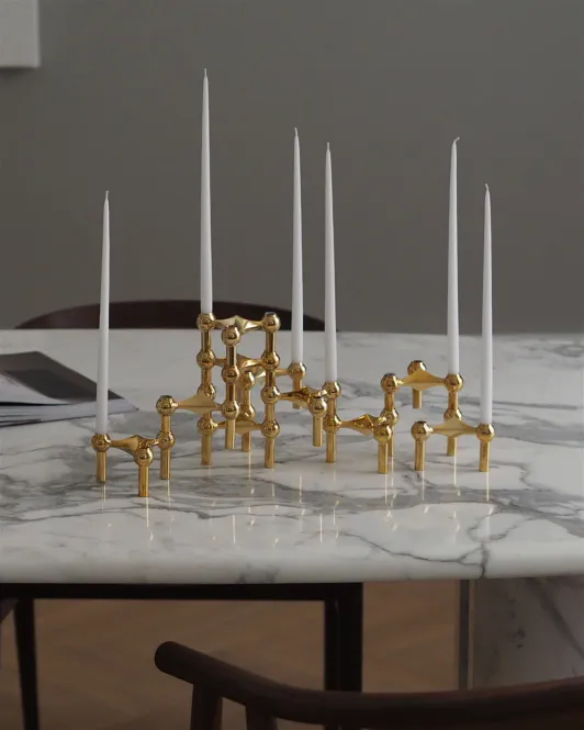 Hovedbilde Stoff Nagel - Brass