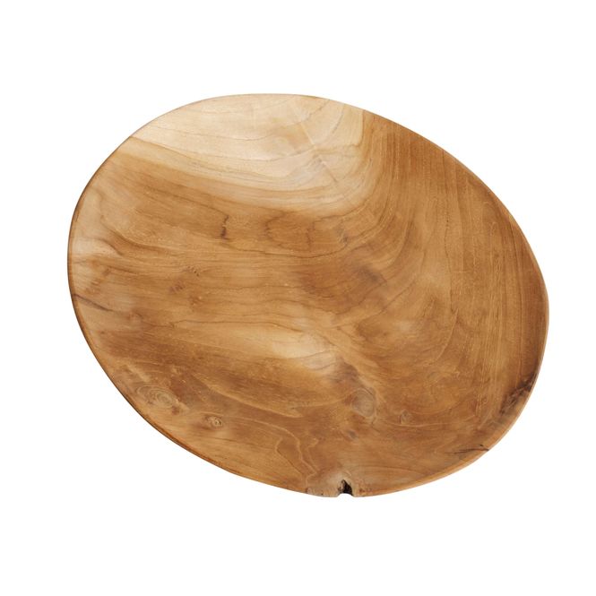 Hovedbilde Muubs Tallerken Natur Teak Ø37