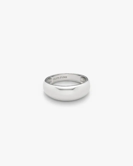 Hovedbilde Philippa Studios - Dome Ring Sølv 50