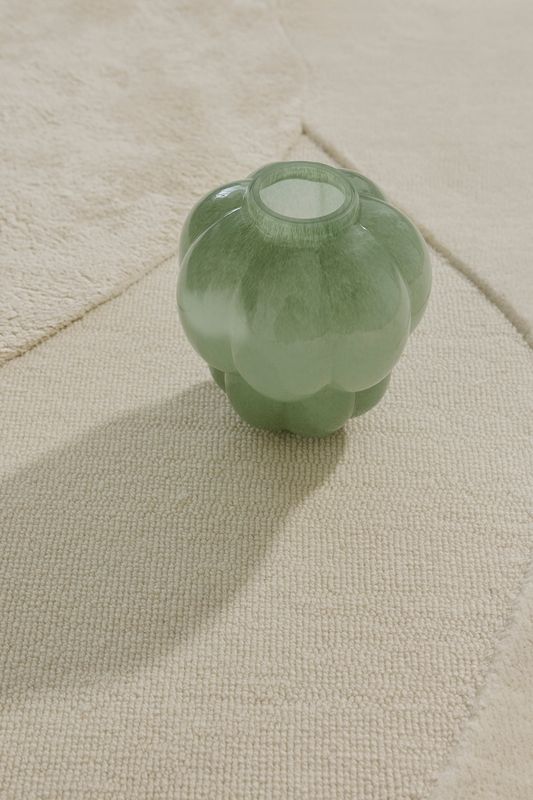 AYTM - UVA glass vase Pastel Green Ø20xH22 cm