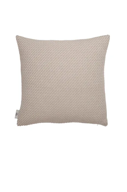 Hovedbilde Røros Tweed Mello ullpute 50x50 cm Warm grey