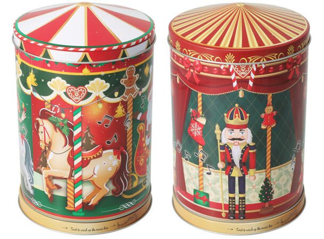 Hovedbilde Boks metall med spilledåse 