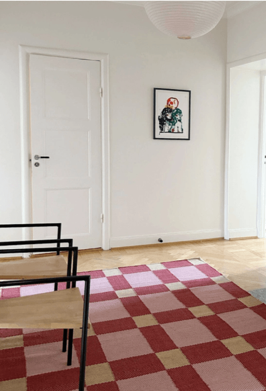 Layered Evelina Kroon Jute teppe 300x300cm