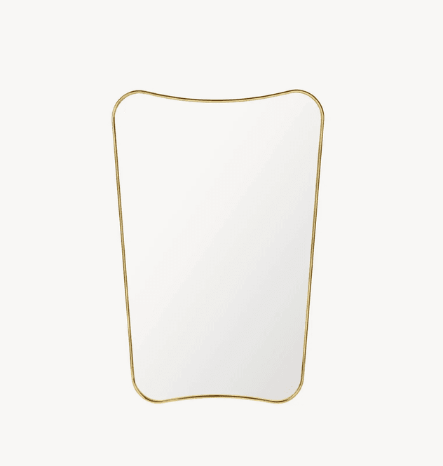 Hovedbilde Gubi F.A. 33 Wall Mirror 54x80 Messing
