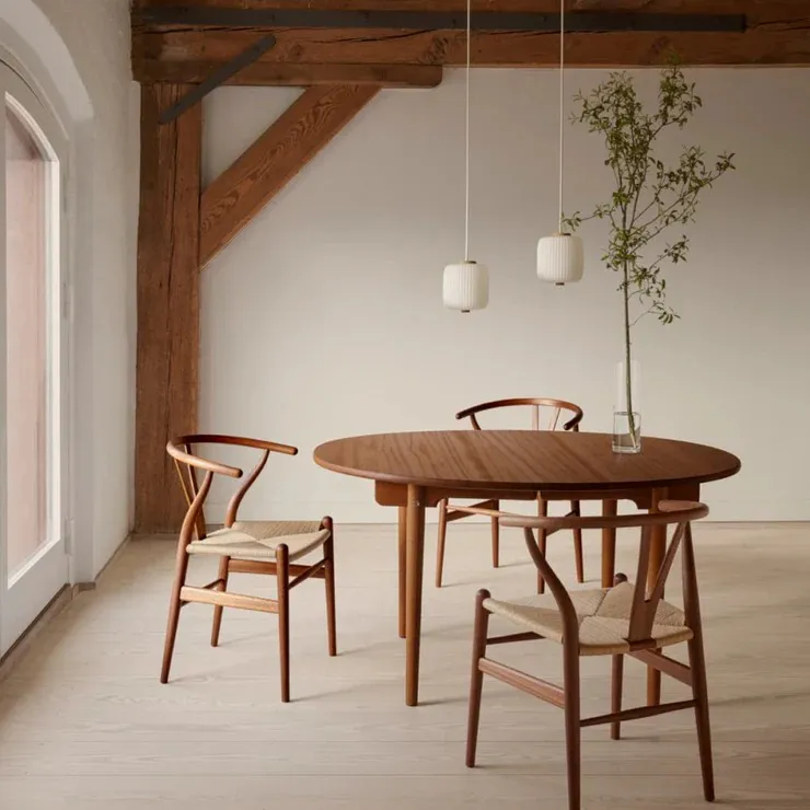 spisestoler i eik fra carl hansen