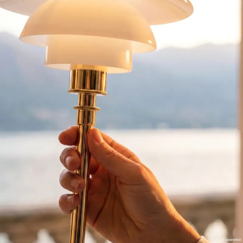 Louis Poulsen PH 1-1 Portabel lampe - Brass metallised