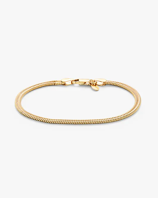 Hovedbilde Philippa Studios - Snake Armbånd Gull 18