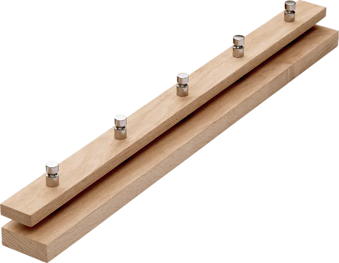 Hovedbilde Fritz Hansen Cutter Coat Rack 72 - Eik / ...