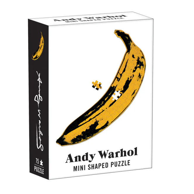 Hovedbilde Puslespill Andy Warhol Mini Puzzle - Banana