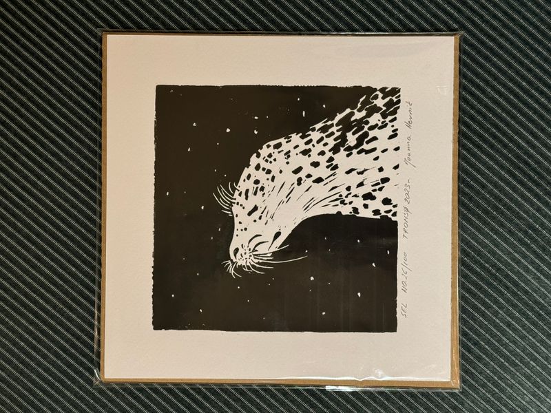 123 Artic Art Studio Linoleumskunst