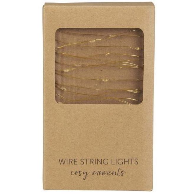 Hovedbilde Ib Laursen Lyslenke Wire string lights utendørs ...